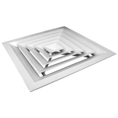 Алюминиевые потолочные решетки (Анемостаты) 4АПН